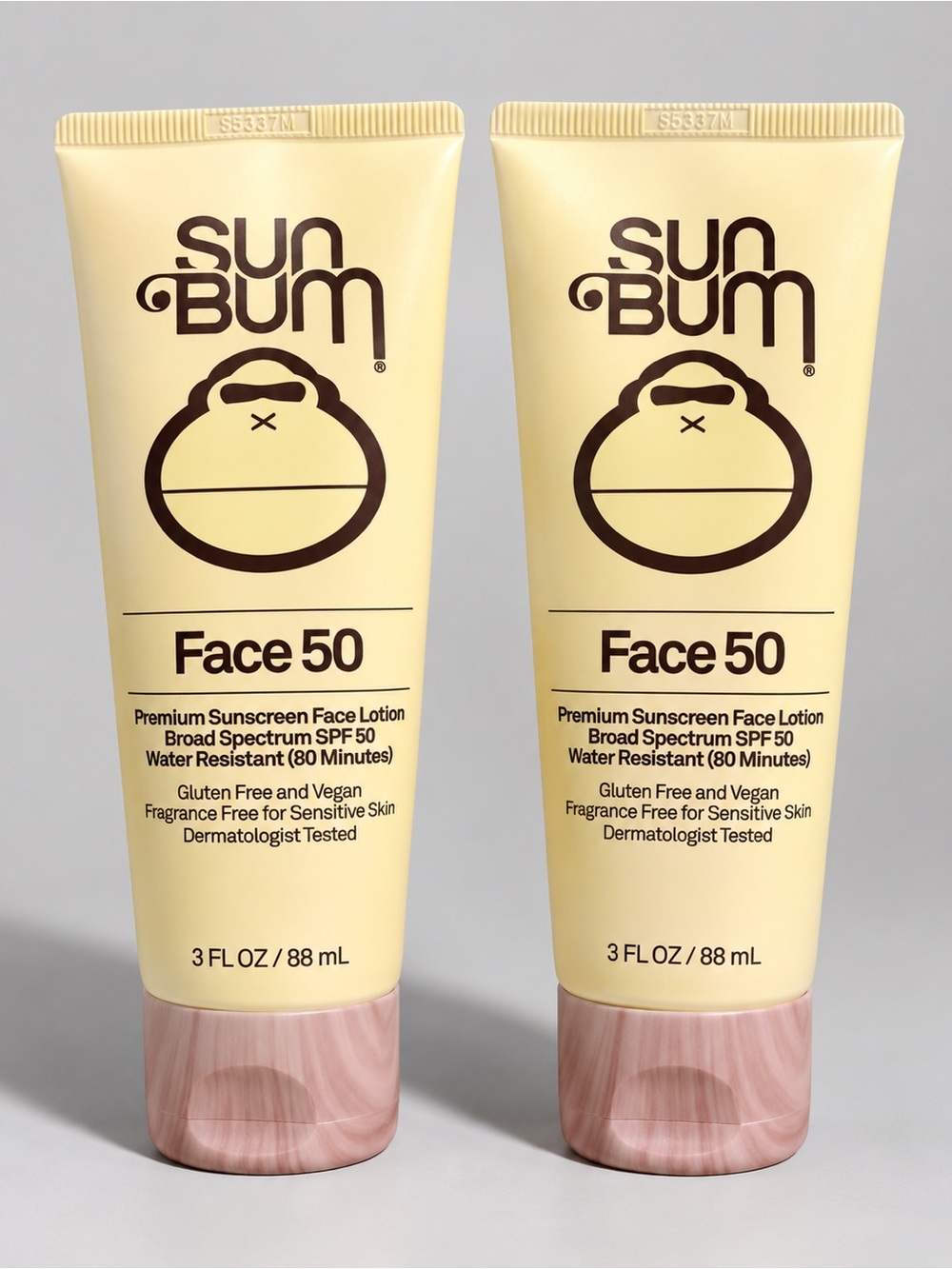 Sun Bum Bundle – 2 Full Size Face 50 SPF 50 Sunscreen Lotion 3 oz - Sealed NEW